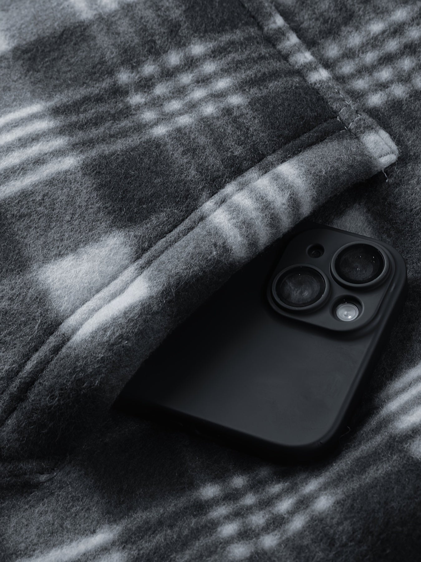 Men's Heavyweight Fleece Hooded Jacket - Full-Zip Sherpa Lining, Thick Winter Coat with Plaid Pattern (Blue/Black/Beige/Brown), Zippered Pockets, Hand Washable, Casual Outerwear for Cold Weather & Everyday Use - Ideal for Ski