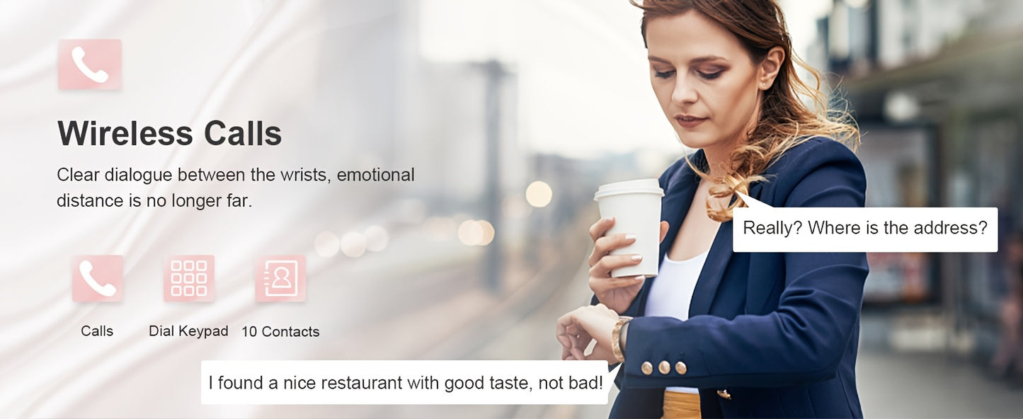 A Smart Watch For Men And Women, Compatible With 100+ Sports Modes/AI Voice Control/sleep Monitor/music Control/thoughtful Alarm Clock/weather Forecast, A Great Gift For Friends