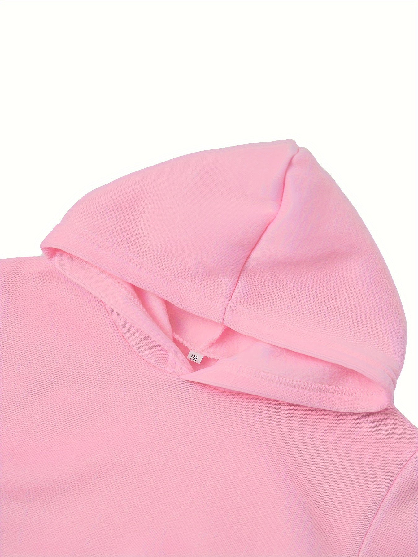 Fashion Cartoon Girl Pattern Print Autumn and Winter Girls' Long Pants Set Casual Hooded Sweatshirt + Joggers 2pcs, Perfect for Outdoor, Casual Attire, Cozy Outfit, Casual Wear, Trendy Design, Durable Material, Long Sleeve To