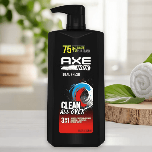 Clean 3-in-1 Body Wash + Shampoo + Conditioners - 28 fl oz