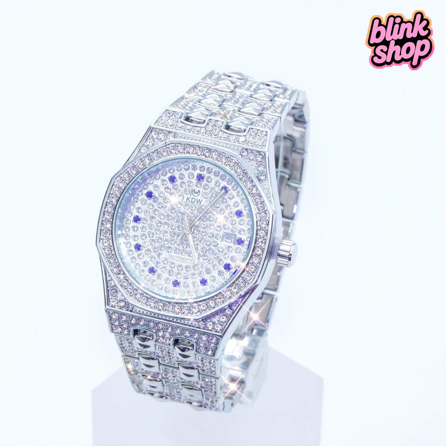 West Coast Stage Luxe Gift Set Men Women Glam Watch Xmas Wedding Thanksgiving Valentines Present, Party Accessory, Holiday Present, Stylish Accessory, Elegant Timepiece, Highend Finish, Durable Watch, Fashion Watch, Reflectiv