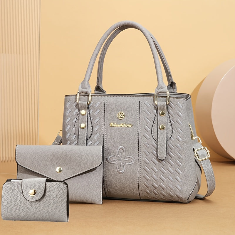 Women'S Handbag, Holiday Gift Bag, Crossbody Bag, Tote Bag, Phone Bag, Multi-Piece Set, High-End Niche Design, Fashionable, New Arrival, Suitable for Travel, Shopping, And Daily Use, Can Be Used As Christmas Or Thanksgiving G