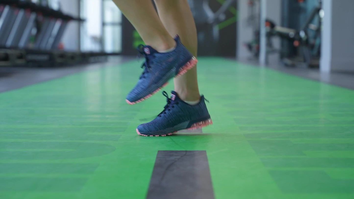 Womens Air Running Shoes Non Slip Womens Tennis Shoes Womens Walking Shoes Mesh Air Cushion Sneakers For Gym Workout Sports