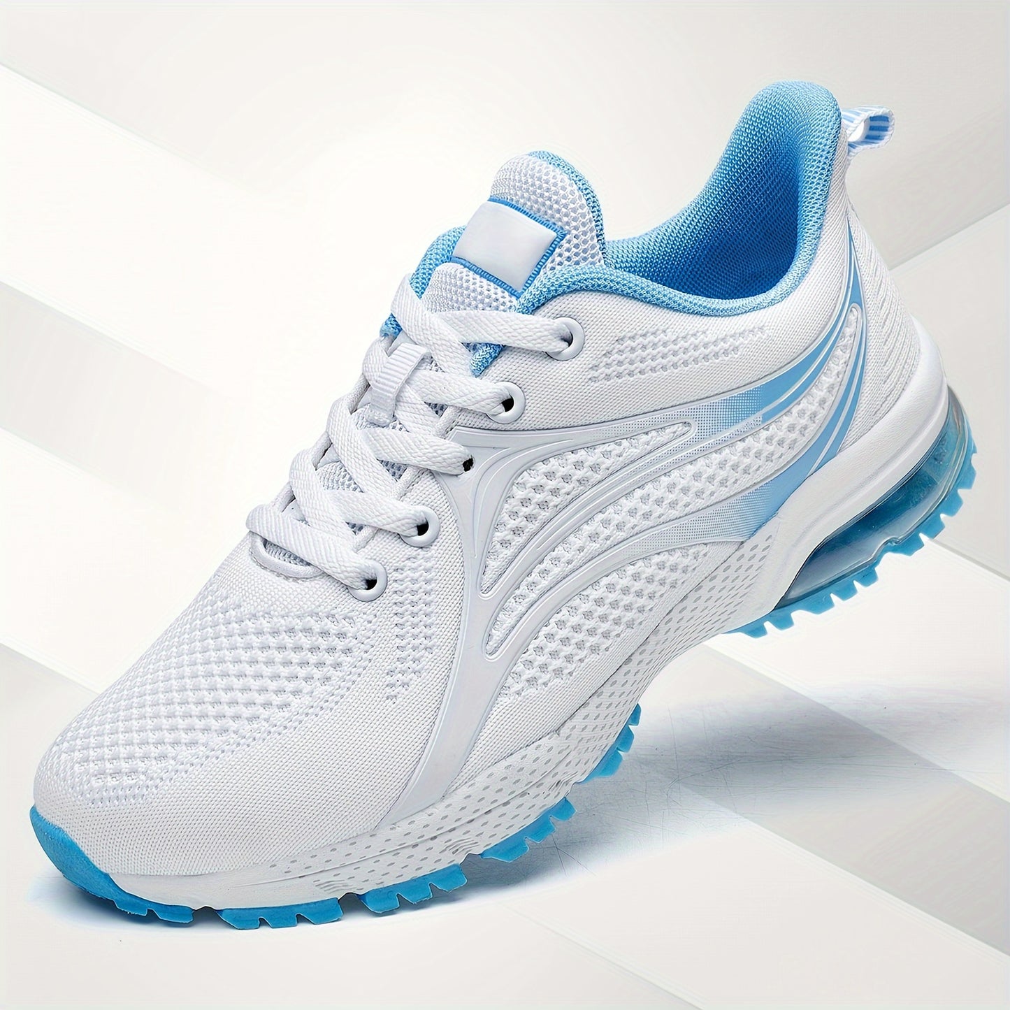 Womens Air Running Shoes Non Slip Womens Tennis Shoes Womens Walking Shoes Mesh Air Cushion Sneakers For Gym Workout Sports