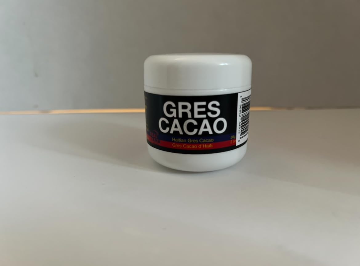 REAL FAMA Gres Cacao Oil 2oz Full Size – Organic Haitian Cacao Oil Bottle