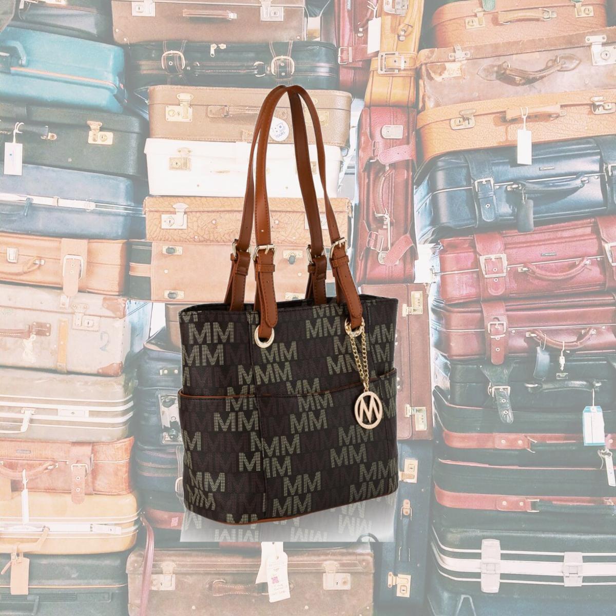 212 Main Cavalli M Signature Tote Bag by Mia K.