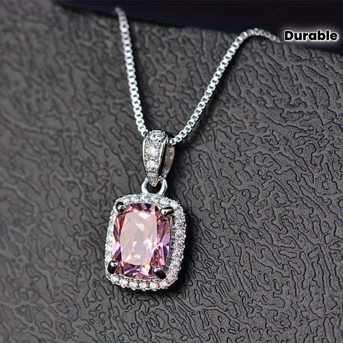 Elegant Vintage-Inspired Zirconia Pendant Necklace for Women - Sparkling Cubic Zirconia, White Golden Plating, Perfect for Bridal, Wedding, and Daily Wear, Daily Occasion Jewelry|Vintageinspired Design|Durable Zirconia, Zirco