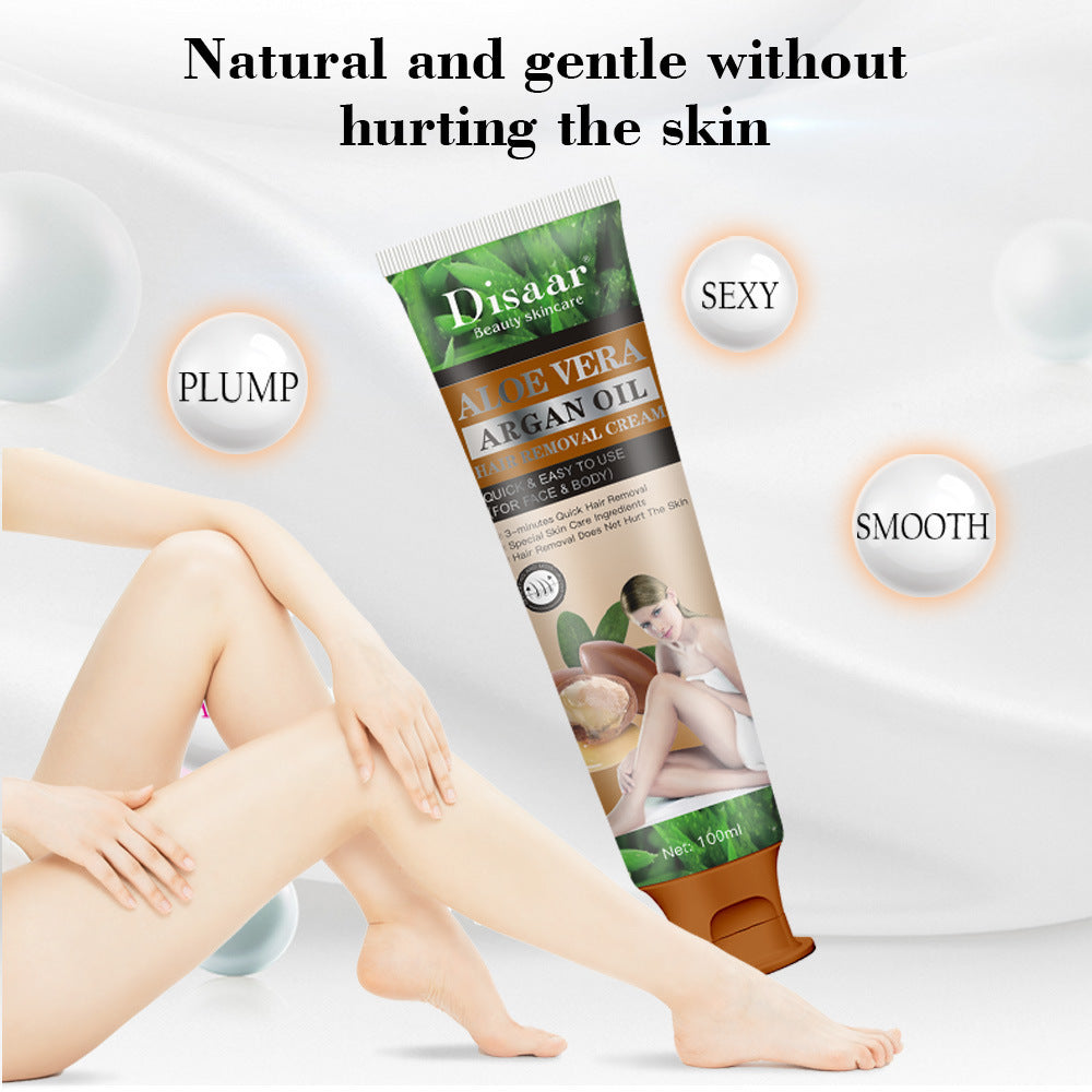 Gentle Hair Removal Cream For Underarms, Thighs And Arms