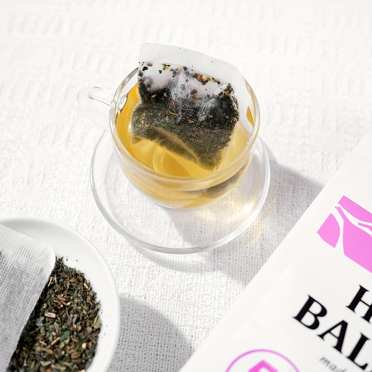 Restore Hormone Balance Herbal Tea 2.64 Oz (1.5g X 50 Packets) - Natural Menstrual Cycle Support, Spearmint Flavor, Tea For Women, No Additives Or Caffeine