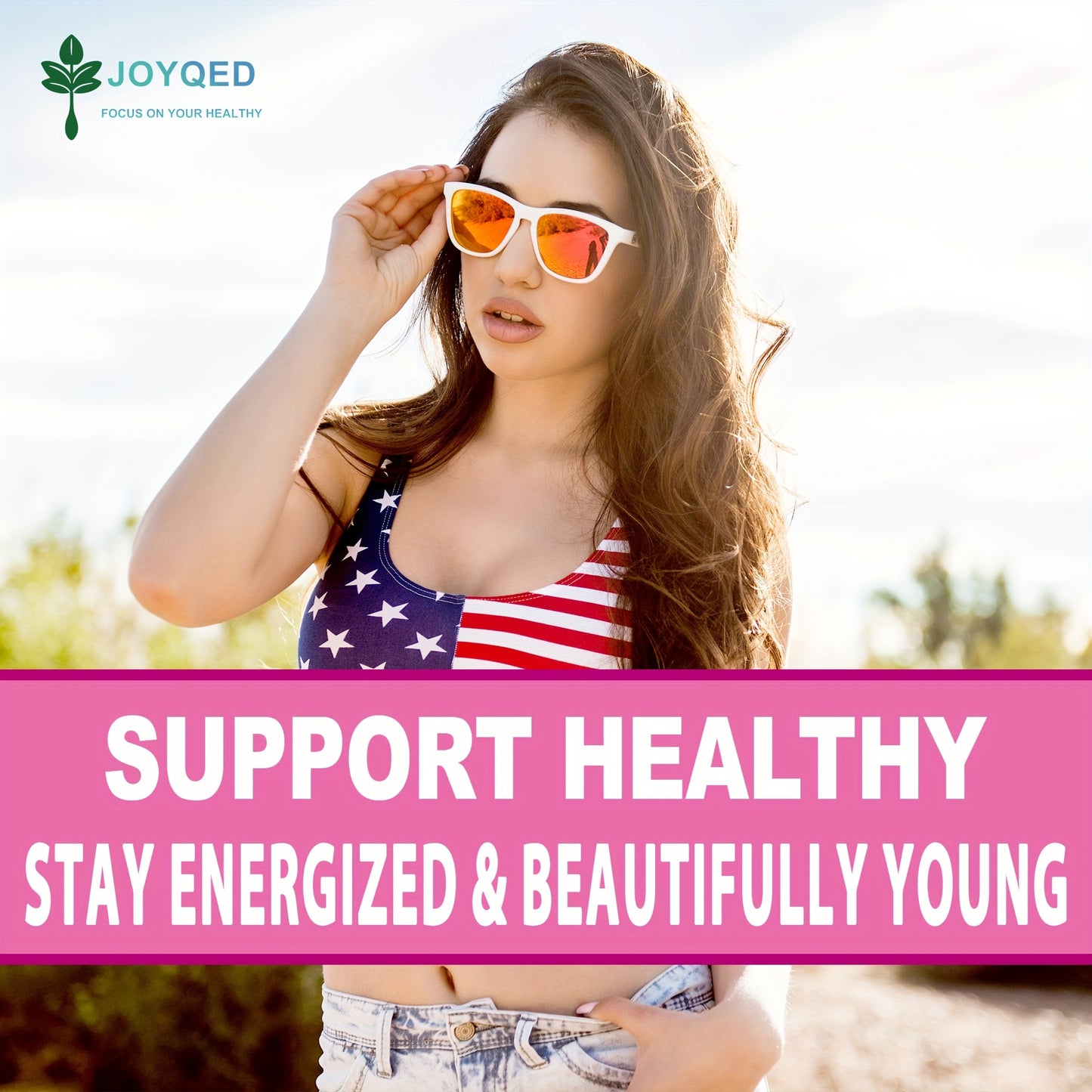 Joyofed Strawberry Flavored Collagen Gummies for Women - Sugar-Free, Vitamin-Rich, Hydrating Formula for Smooth, Radiant Skin, 60 Count (30-Day Supply), BPA & Soy-Free, Natural Ingredients for Healthy Glow