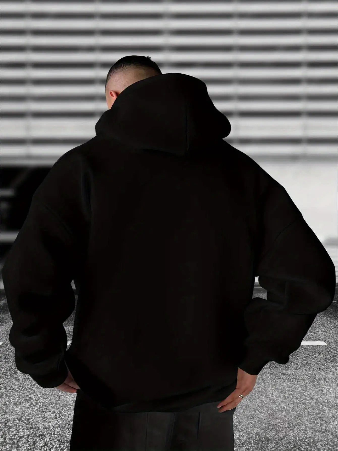 Men'S Oversized 3D Full Print Hooded Sweatshirt with Golden Chain & Dollar Bill Design - Luxury Streetwear Pullover, Machine Washable Black & Golden Hip-Hop Style, Plus Size, Casual Outfits