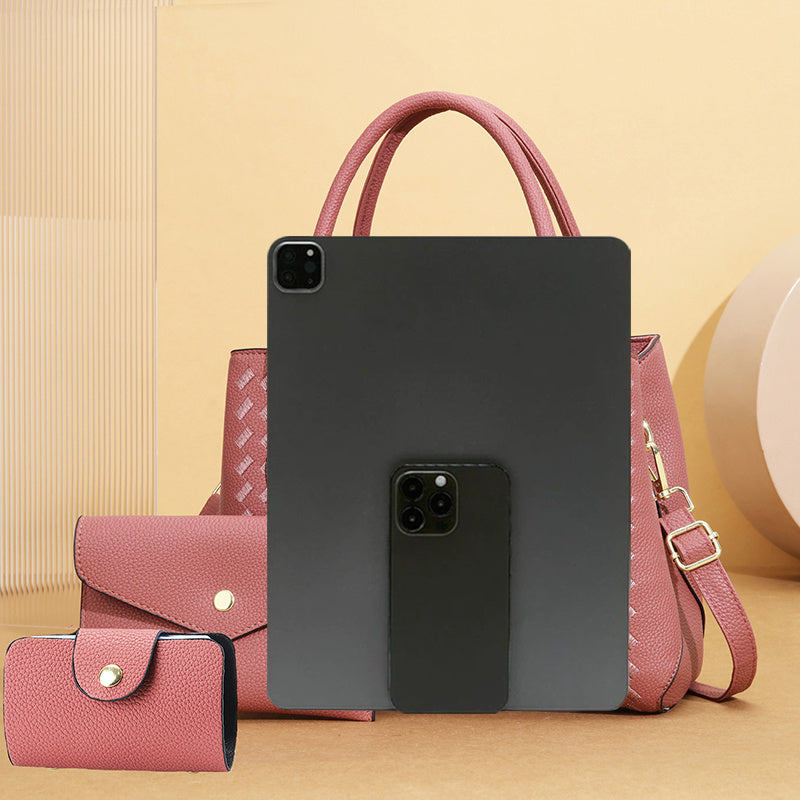 Women'S Handbag, Holiday Gift Bag, Crossbody Bag, Tote Bag, Phone Bag, Multi-Piece Set, High-End Niche Design, Fashionable, New Arrival, Suitable for Travel, Shopping, And Daily Use, Can Be Used As Christmas Or Thanksgiving G