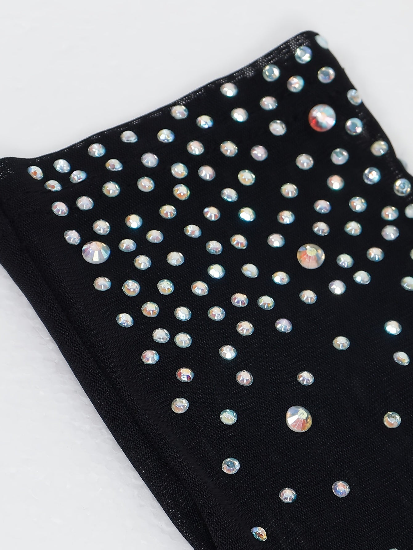 [Sexy Rhinestone Tight Jumpsuit Party] PORRCEY Women Sexy Rhinestone Tight Jumpsuit Party Club Night Hot Drilling Romper