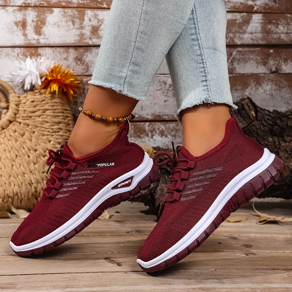 Women's Lightweight breathable Knit Sneakers