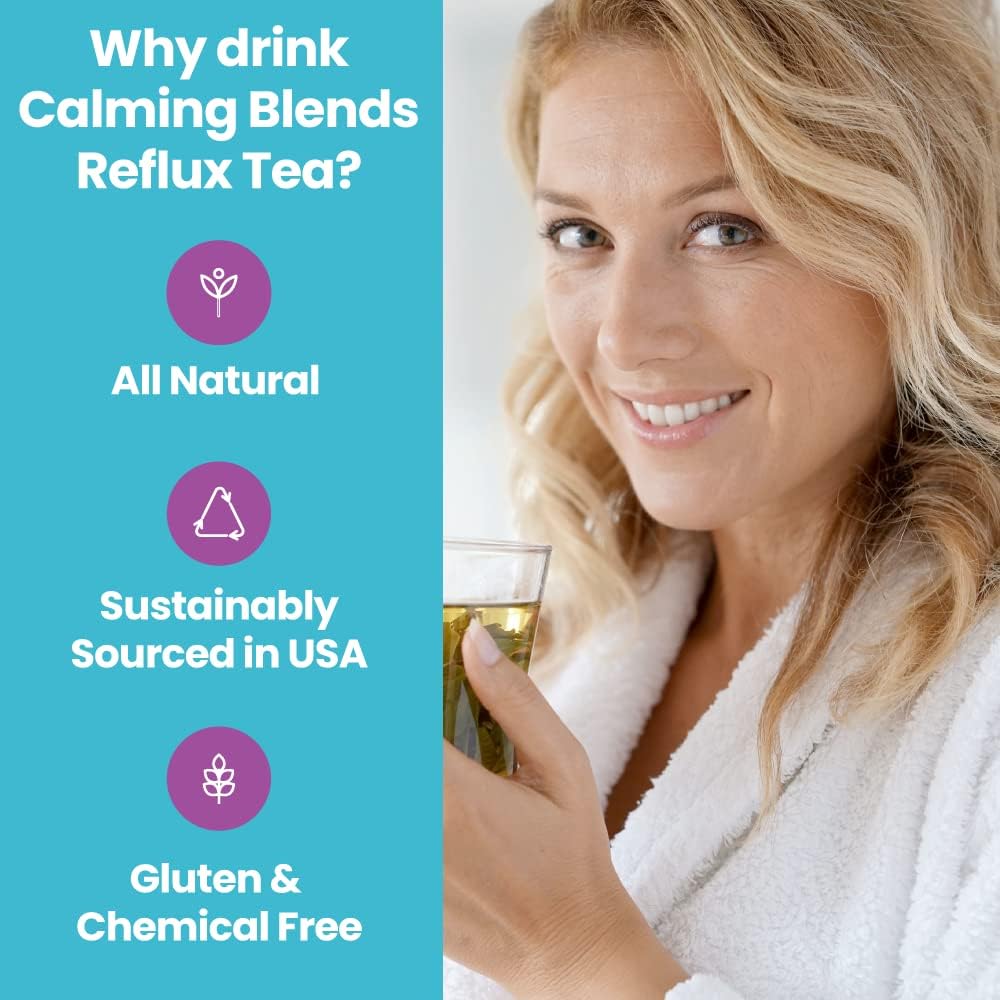 Acid Reflux Loose Leaf Tea | Acid Reflux, Heartburn & Indigestion | Caffeine-Free | 36 Cups