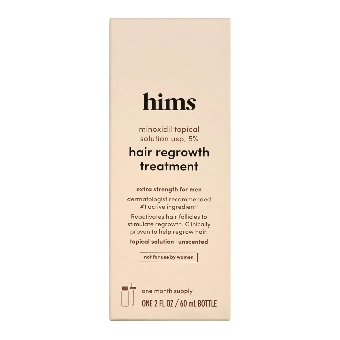 hims Thick Fix Shampoo & Conditioner Set for Healthy Hair Growth & Thickening - Eucalyptus Scent, 6.4 fl oz & hims Minoxidil 5% Topical Solution, Hair Loss & Regrowth Treatment for Men, 2 fl oz