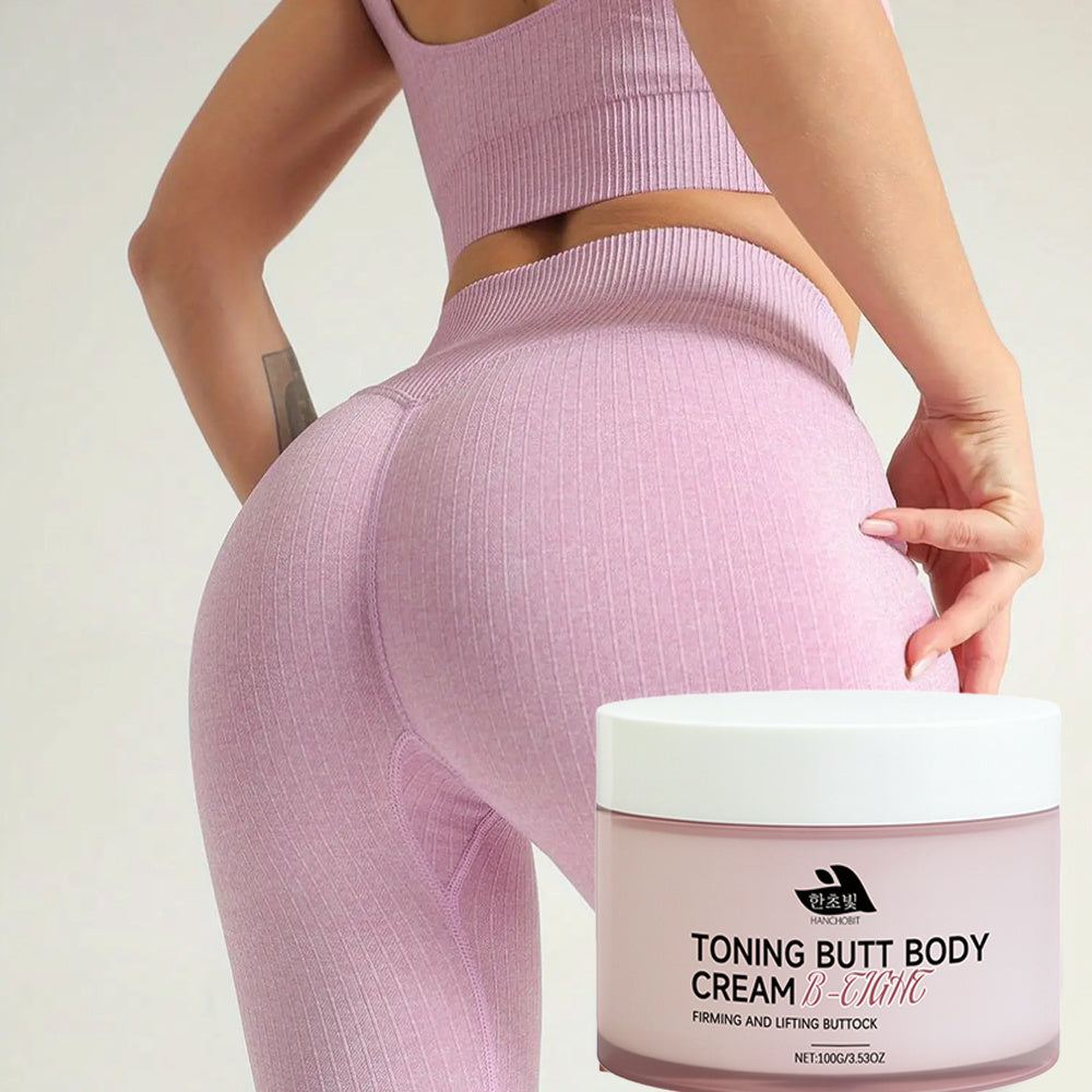 Tightens, Lifts, Shaping Light Beige, 100G Buttocks Tightening Cream - Visible Firming & Butt Lift, Fragrance-Free, Non-Irritating, for All Light Beige Types, Butt Lifting Cream, Sleek Packaging, Body Care, Body Firming Cream