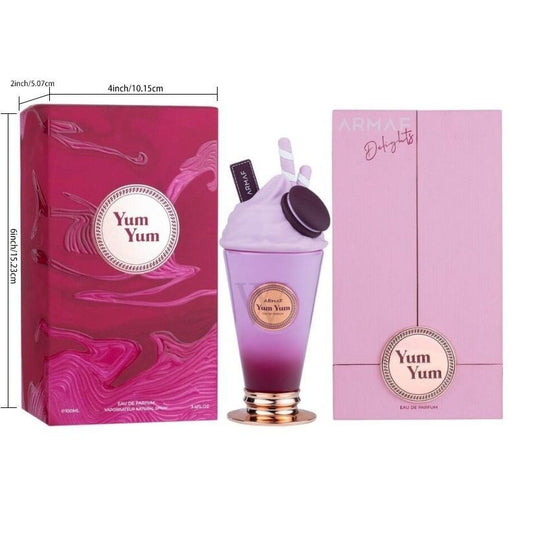 Women Fragrance Yum Yum Eau De Parfum Spray, 3.4oz Long Lasting Floral Fruity Perfume for women