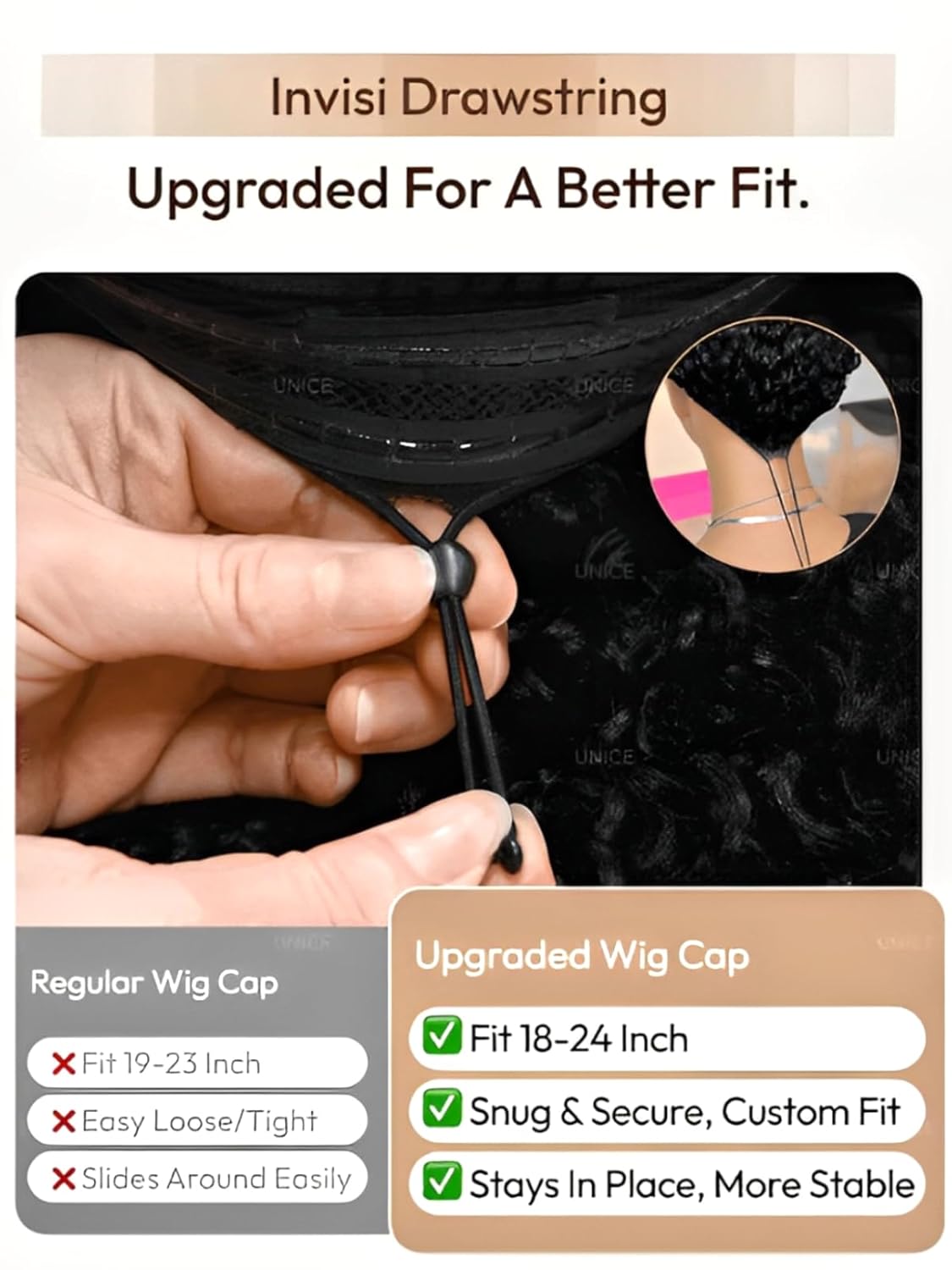UNICE 10 inch Side Part Short Bob Wig human Hair with Blow Out Layered Bangs 7x5 Lace Front Glueless Wigs Human Hair Pre Plucked Bleached Knots Pre Cut Ready To Wear Black Wig Shoulder Length