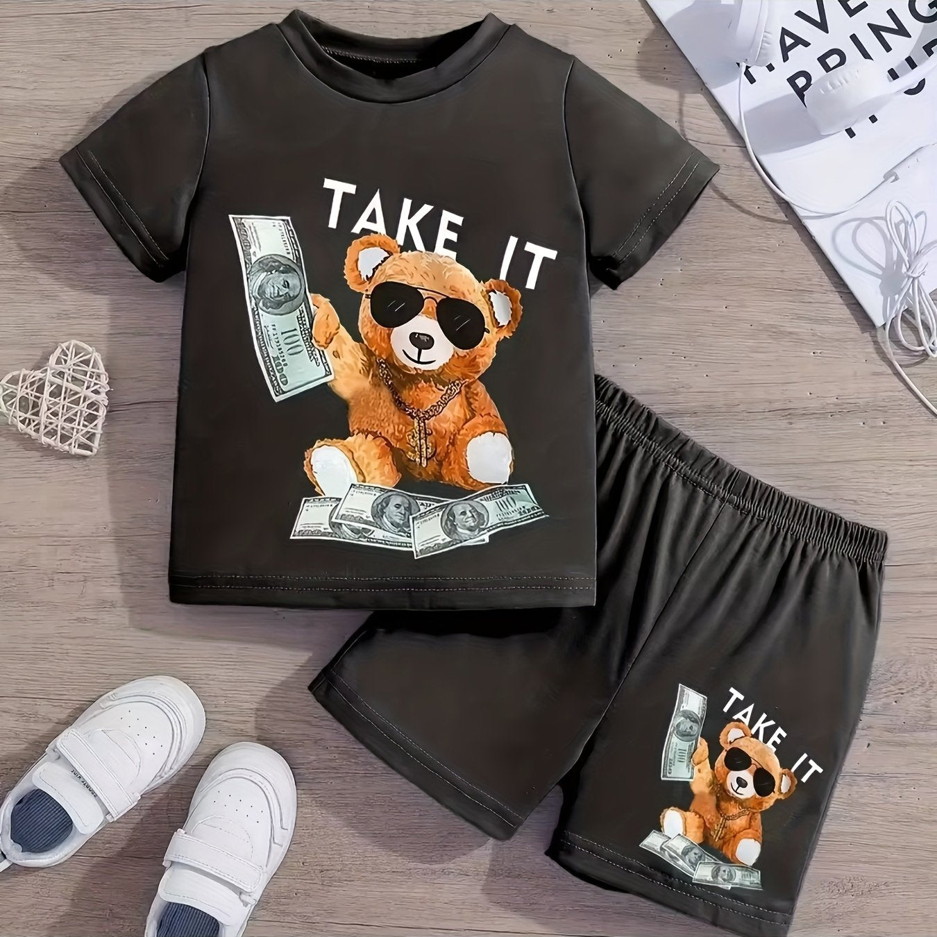 2025 Summer New Children'S Boys Clothing T-Shirt 180G for Youngsters Ages 6-13 Summer Outdoor Sports & Casual Wear Ideal Gift for Birthdays Back to School