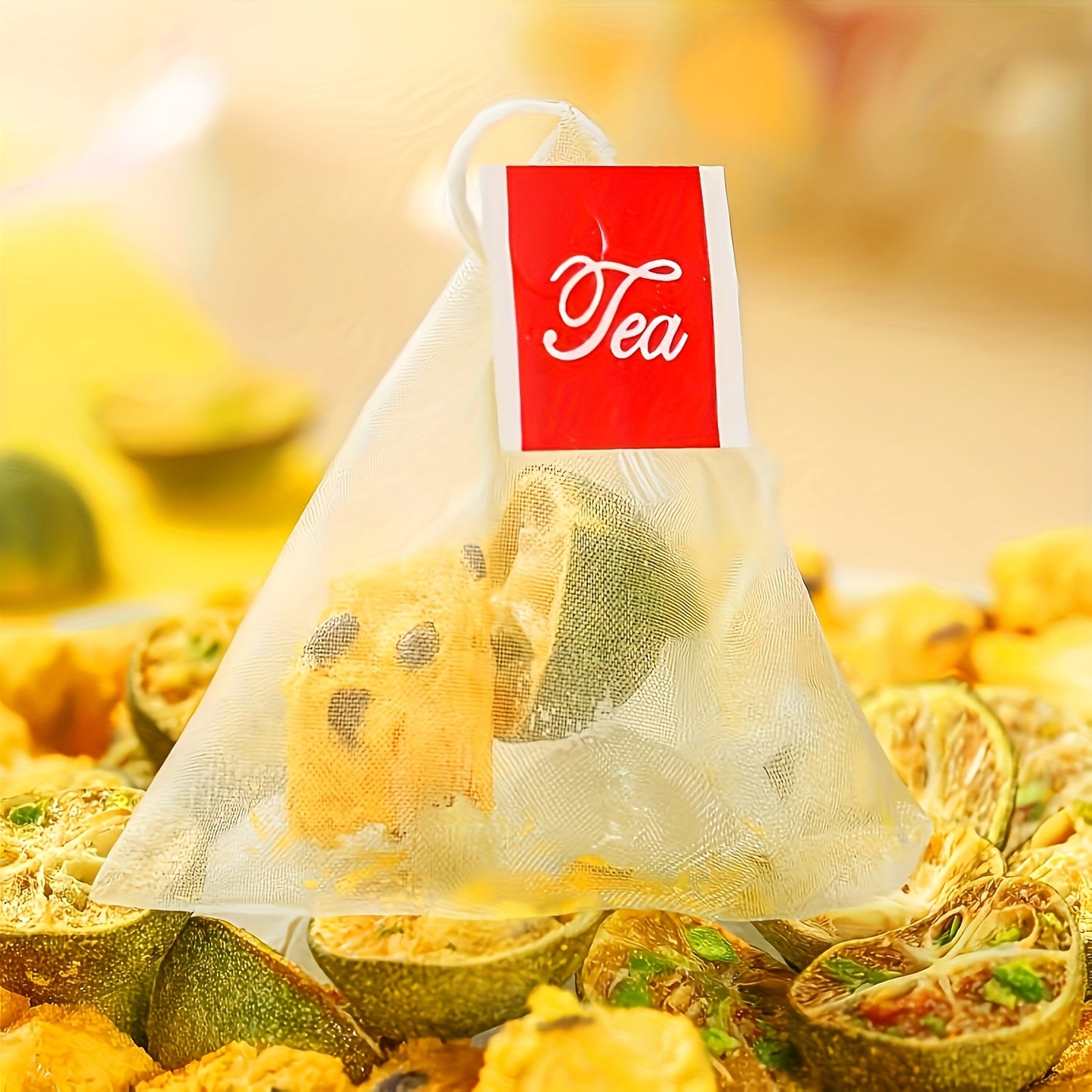 Strawberry, green orange, passion fruit tea, strawberry, passion fruit, lemon, freeze-dried fruit tea, fruit tea bag, convenient to carry, independent small packaging, brewing and drinking, soaking in water for drinking