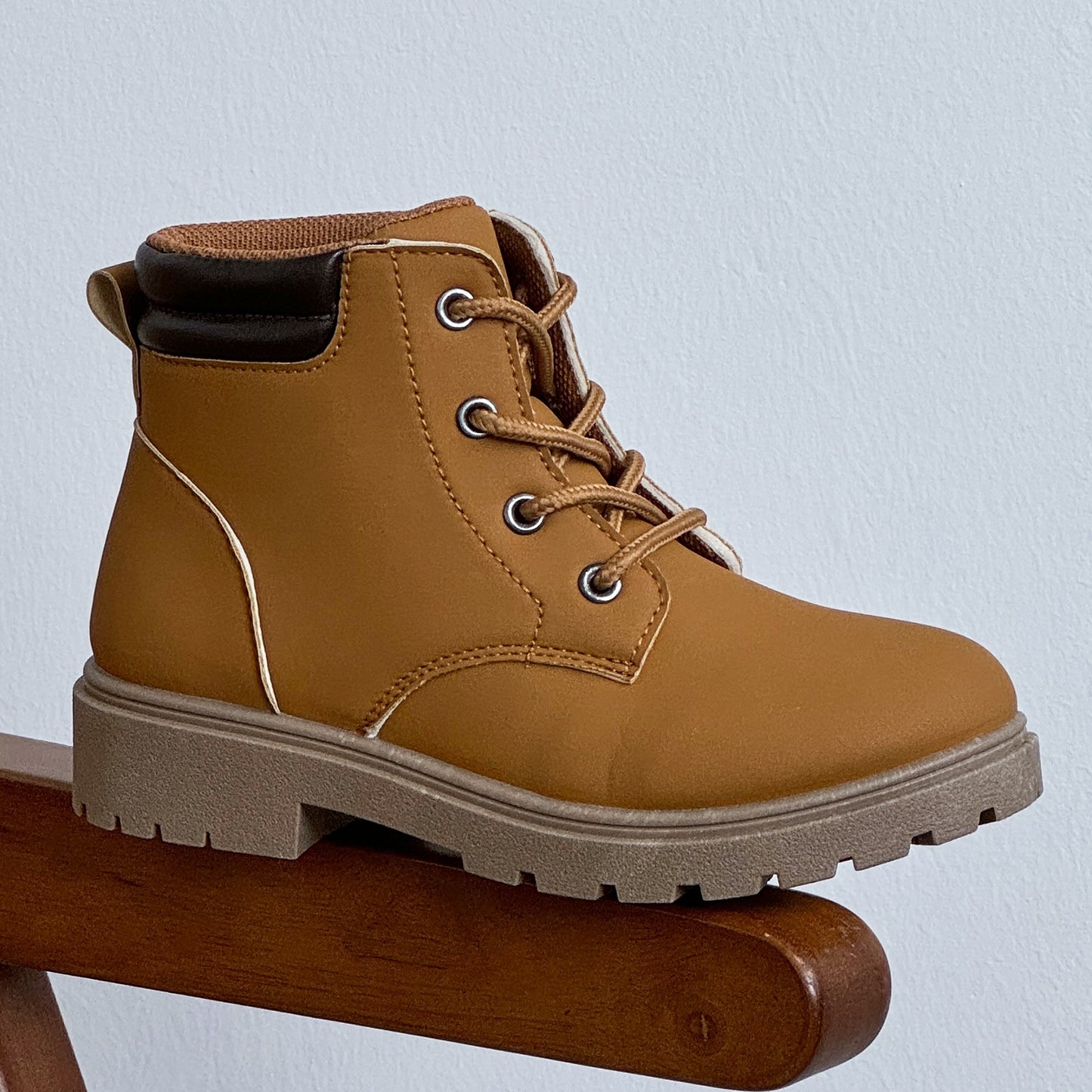 DACLAY Unisex All-Season Hiking Boots - Slip-Resistant Rubber Sole, Round Toe, Zipper Closure, Durable Synthetic Upper & Lining, Comfortable Fabric Lining, All-season Outdoor Boots For Boys & Girls, Hiking Boots, Versatile Fo