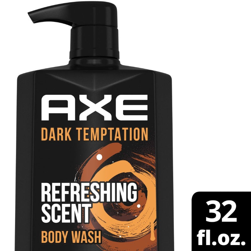Dark Temptation Refreshing Long Lasting Men's Body Wash Dark Chocolate 32 fl oz