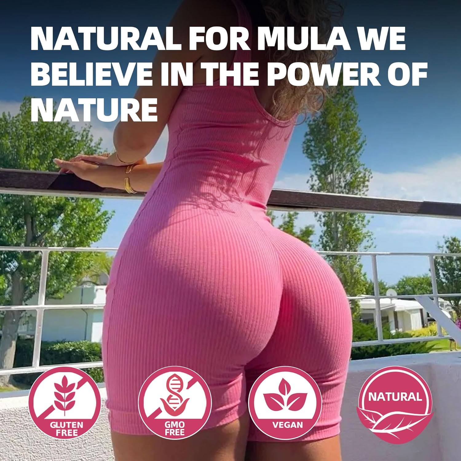 Jiaoming 60 Counts Hip Butt Gummies Women BBL Booty Bigger Fast,Buttocks Enhancer Body Firmer Curvy Growth Enhancement, Maca Extracts Natural Herbal Gummy Candy