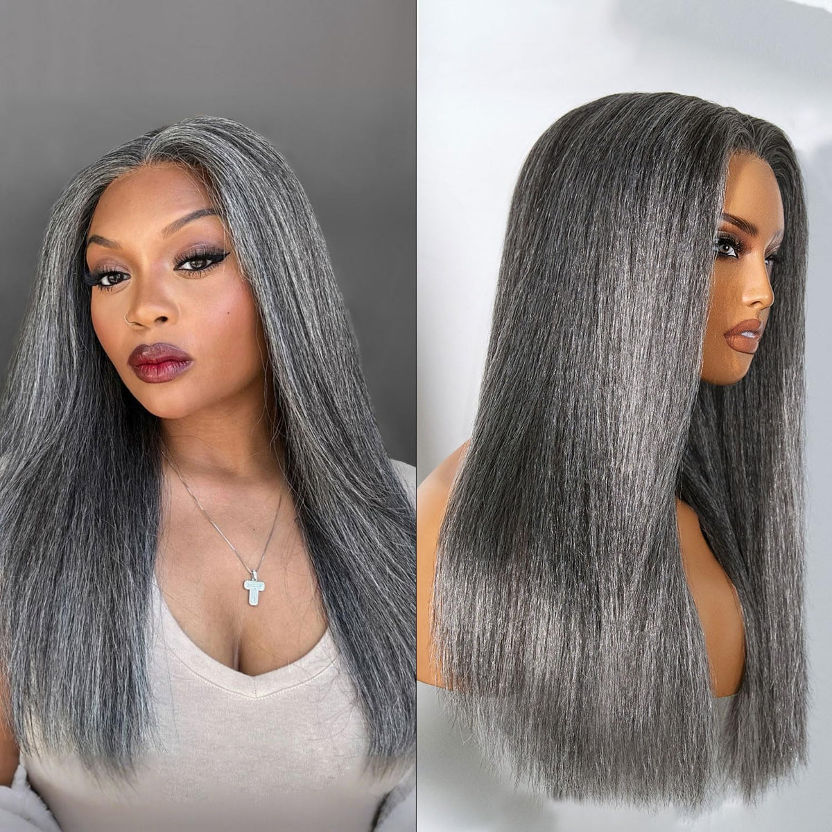 LUVME HAIR 12" Curly Bob Glueless with Blonde Highlights Wigs Human Hair | Without Spray Wigs Pre Plucked Pre Cut Undetectable HD Lace No-Glue Need Protective Wig Short Ready to Go Wig 180 Density