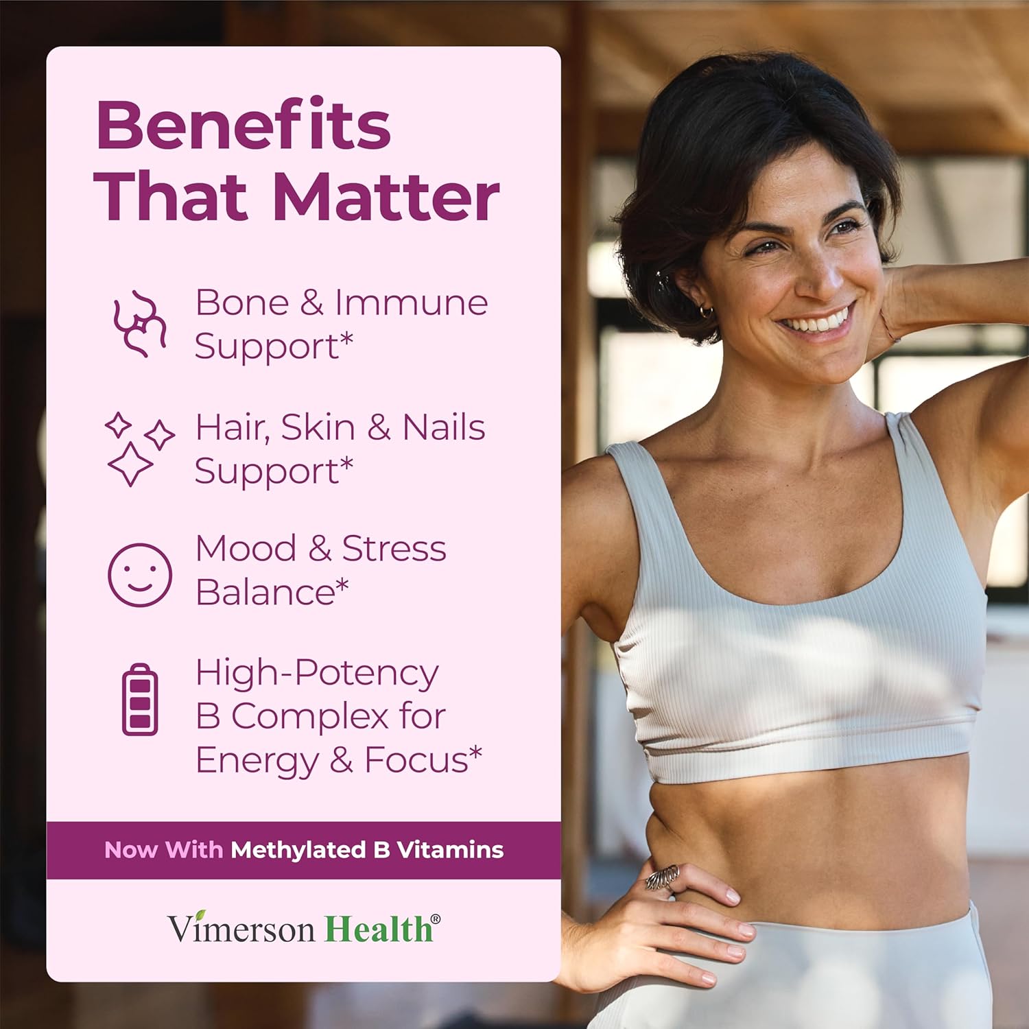Methylated Multivitamin for Women w/Bioavailable Vitamins, Chelated Minerals, Vitamin D, B12, C, A & Zinc for Energy, Focus and Immune Health – Premium Womens Multivitamins & Multiminerals – 60 Caps