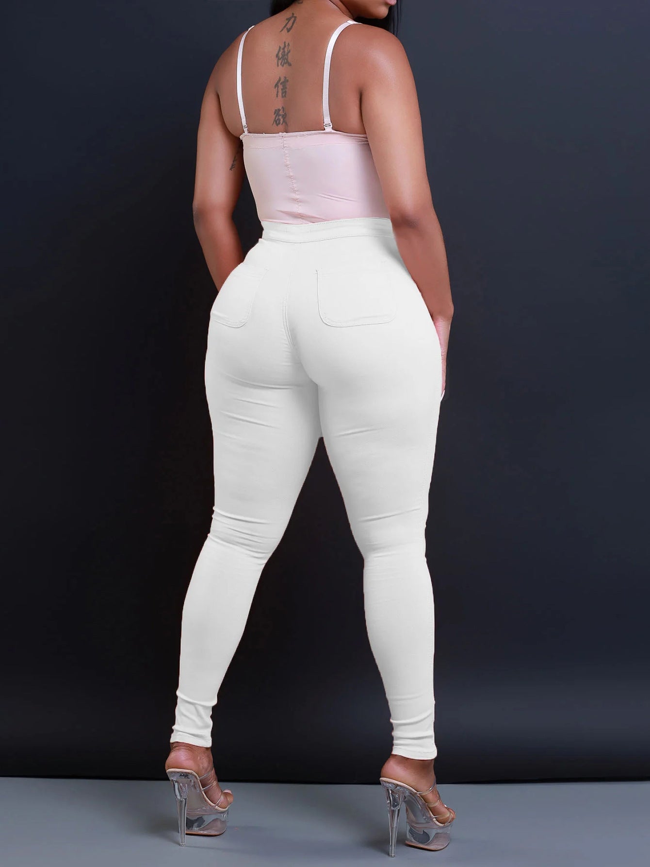 Summer Skinny Jeans Mid Rise Sculpting Denim in Seasonal Colors