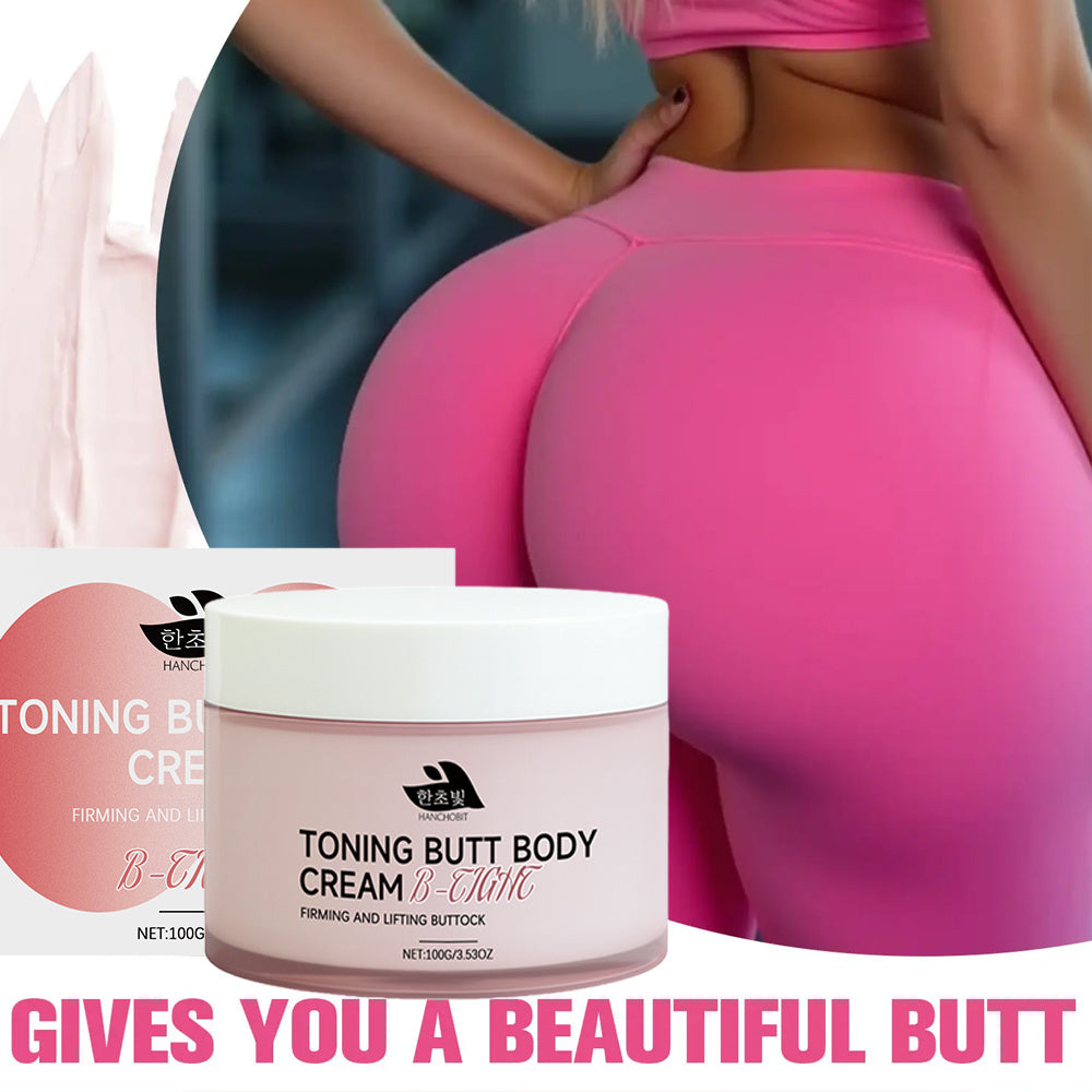Tightens, Lifts, Shaping Light Beige, 100G Buttocks Tightening Cream - Visible Firming & Butt Lift, Fragrance-Free, Non-Irritating, for All Light Beige Types, Butt Lifting Cream, Sleek Packaging, Body Care, Body Firming Cream