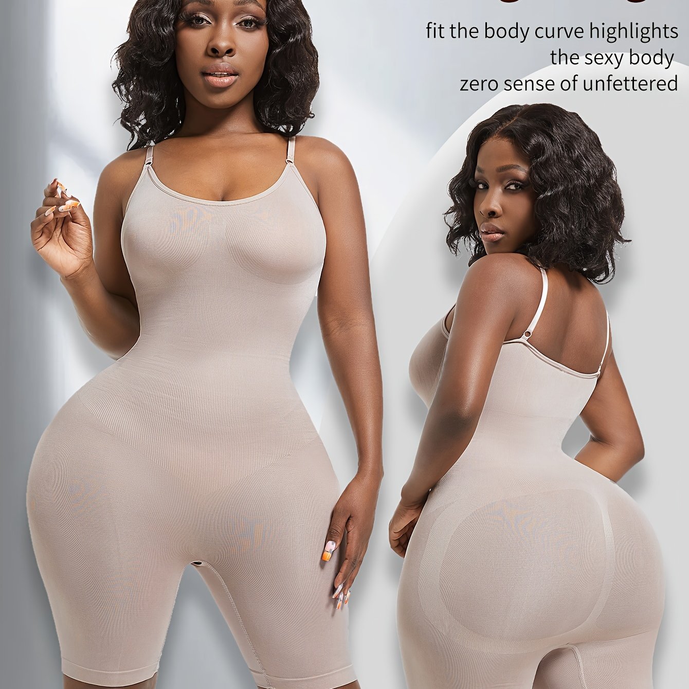 [Tummy Tuck Body Shaper] Large Size Women's Body Shaper - Tummy Tuck Waist Lifting Butt Shapewear