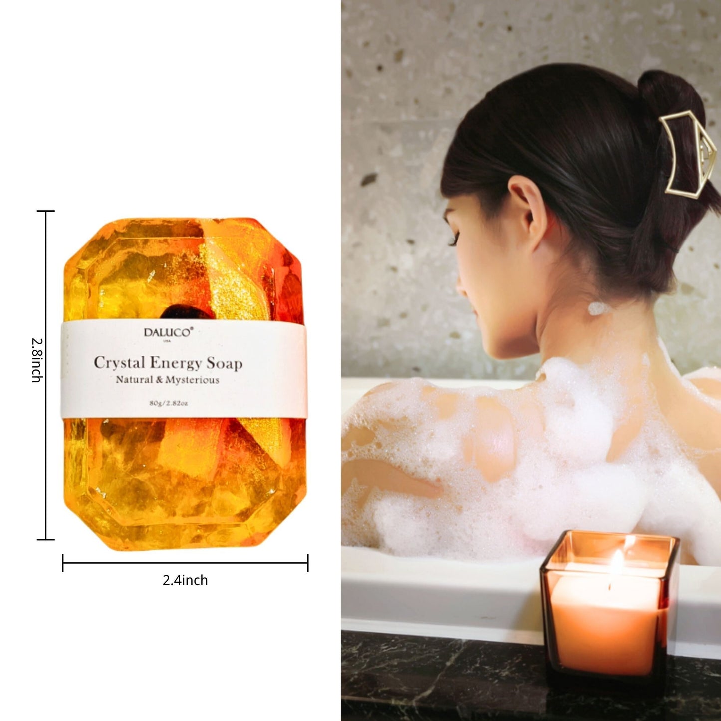 Crystal Energy Soap-Love Soap