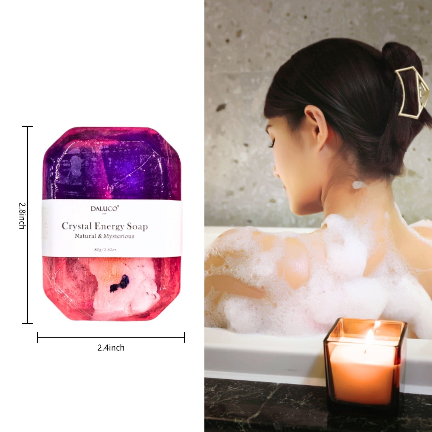 Crystal Energy Soap-Love Soap