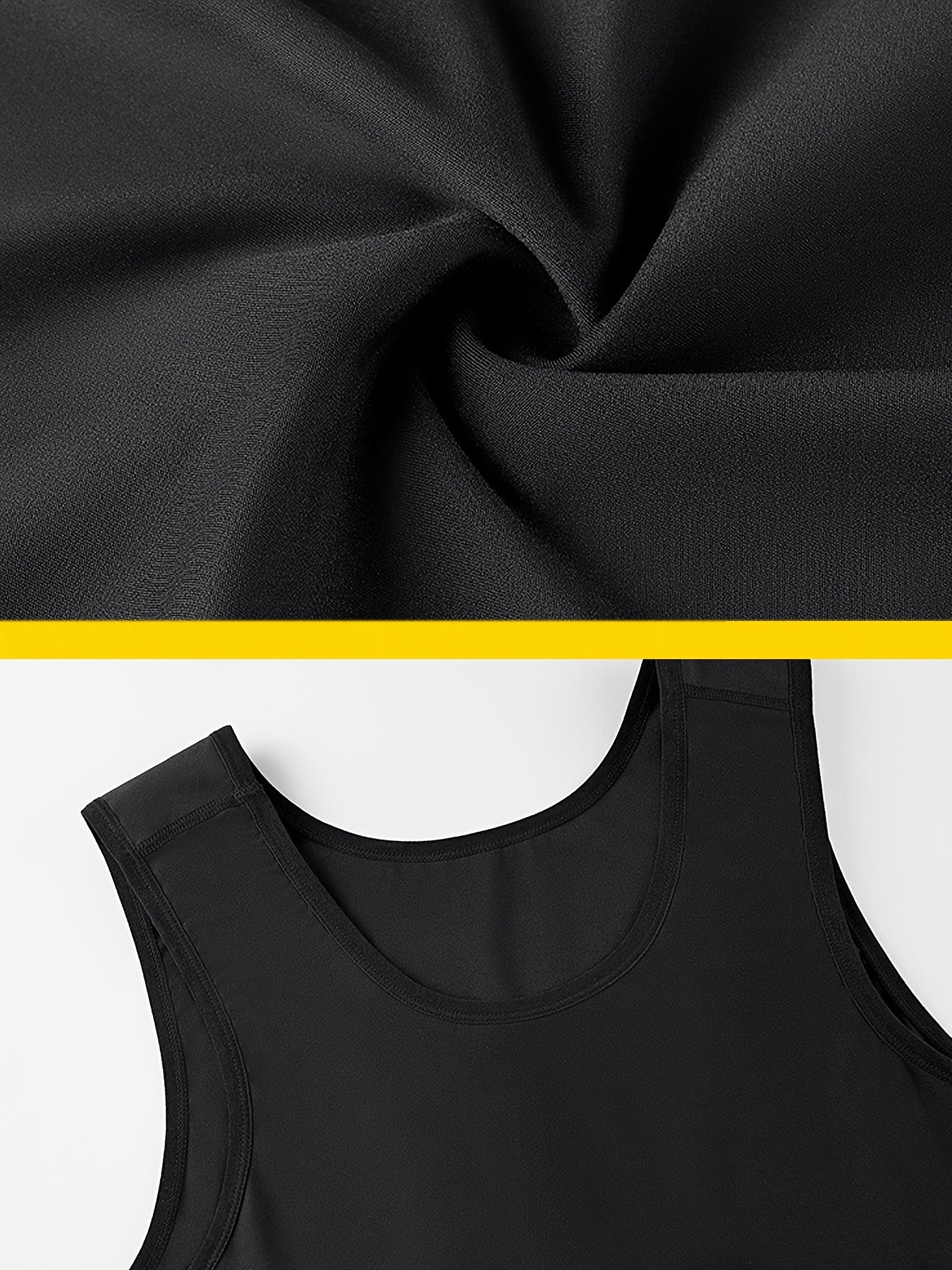 Men'S Compression Shirt For Body Shaper Tummy Control Shapewear Vest Tight Underwear Tank Top