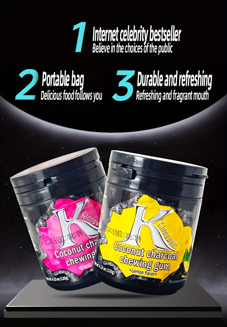 Gum, Bubble Gum, Coconut Shell, Carbon Cleaning Candy, Coconut Carbon Sugar, Teeth Cleaning, Fresh Breath, Peppermint Candy, Food Snacks, Casual Food, Dating, Office, Driving, Meeting Essential Cheap Itemsviral Candycheap Sna