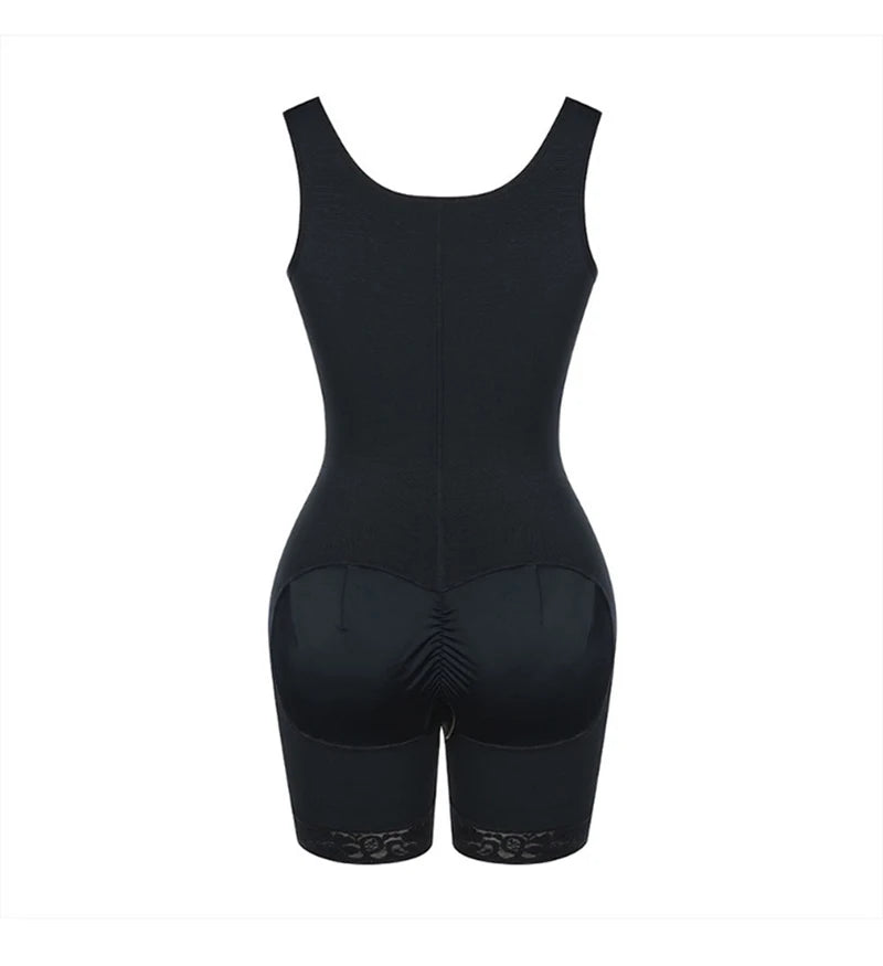 Fajas Colombianas Girdle High Compression Bodysuits Shapewear Slimming Waist Trainer Post Surgery Corset Butt Lifter Body Shaper