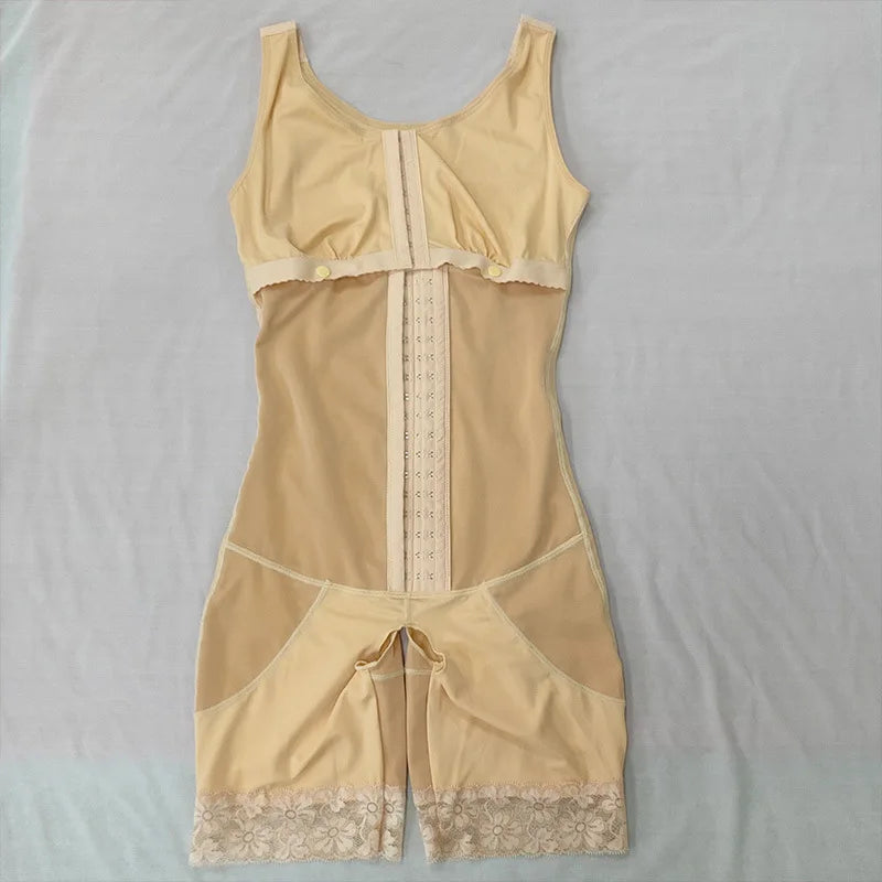 Fajas Colombianas Girdle High Compression Bodysuits Shapewear Slimming Waist Trainer Post Surgery Corset Butt Lifter Body Shaper