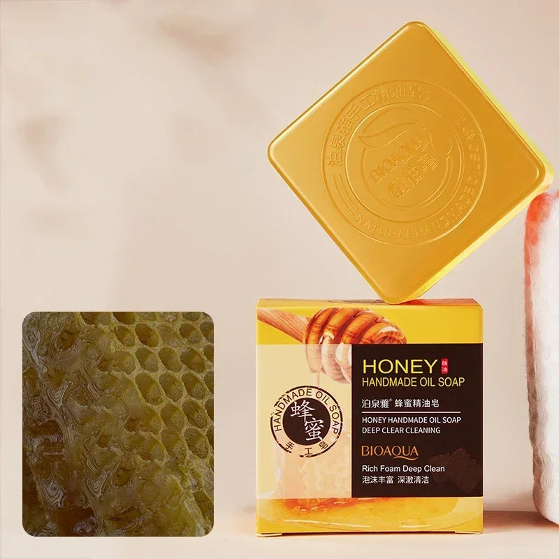 Bamboo Charcoal Handmade Essential oil Soap Deep Cleansing Oil Control Blackhead Remover Skin Moisturizing Face Wash Hair Bath