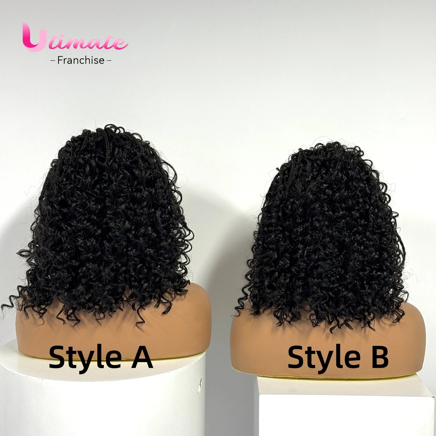 Lemondate Braids Short Bob Braided Wigs Synthetic 13x4 Lace Frontal Knotless Braided Wigs for Black Women