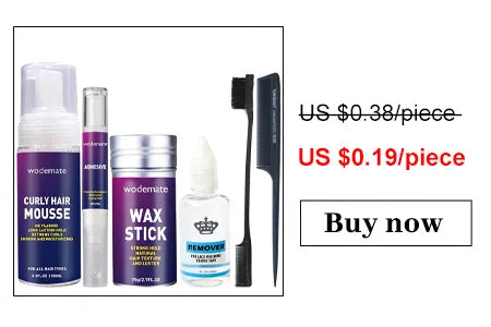 Lace Front Wig Glue Waterproof Wig Adhesive Invisible Bonding Glue Strong Hold Hair Glue for Toupee Frontal Closure 38ml