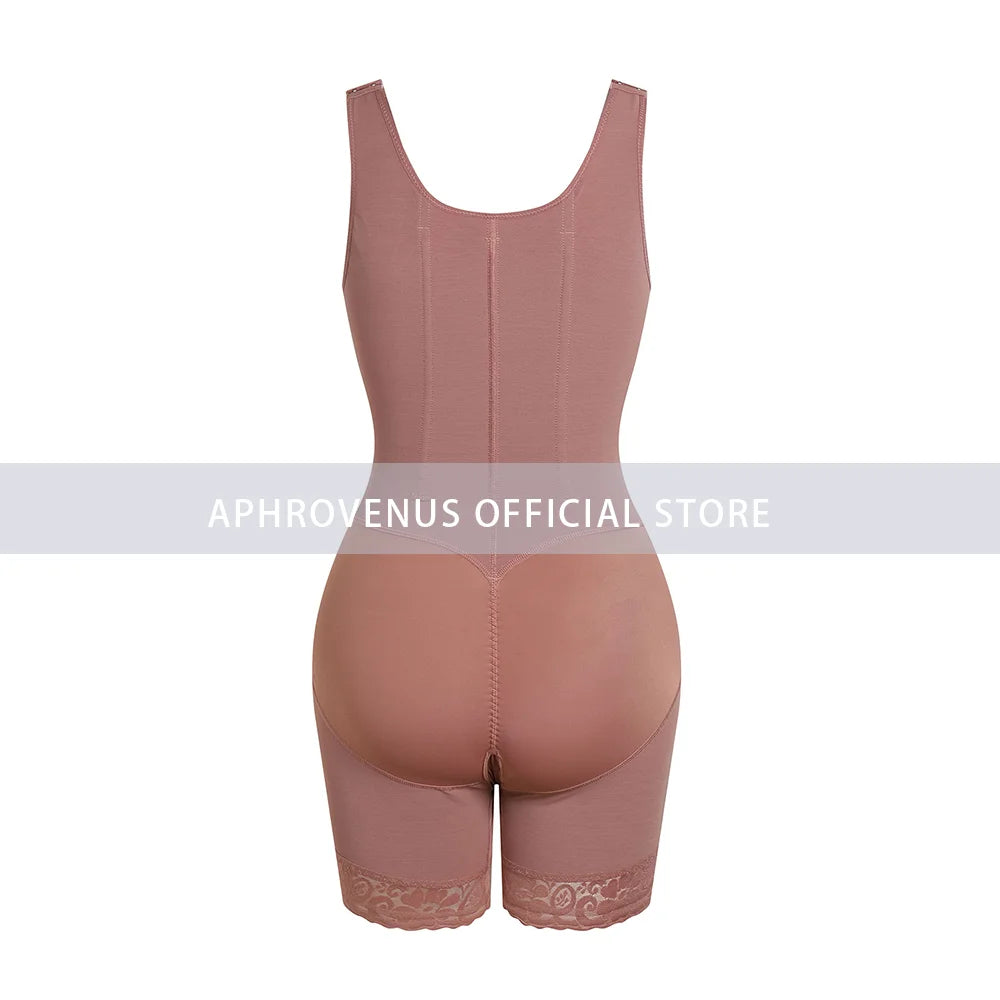 Fajas Colombianas High Compression Flatten Abdomen Body Shaper Tummy Control  Butt Lifter Shapewear Waist Trainer Bodysuit