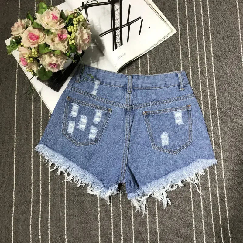 Plus-Size Women's Summer Slimming Wide-Leg High-Waisted Shorts A- Line Casual Style Loose Fit For Plump Girls Korean Trend