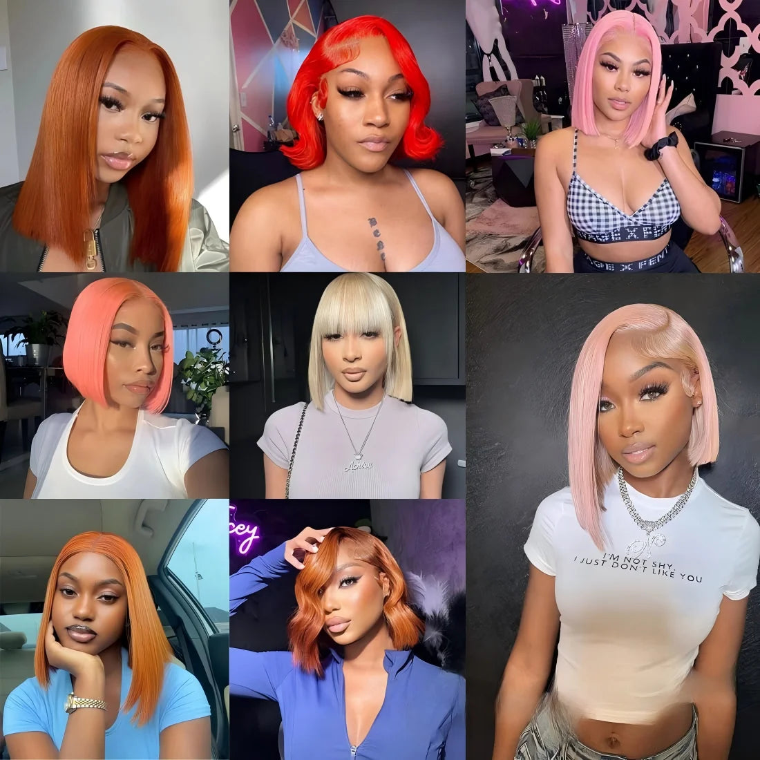 Bob Wig Human Hair 13x4 HD Lace Front Wigs Human Hair Pre Plucked Bob Wig for Women Glueless with Baby Hair Straight Short Wigs Natural Black 99J Burgundy Chocolate Brown 613 blonde