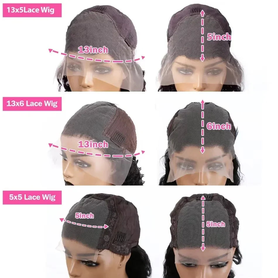 Linktowig 250 Density 13x6 Body Wave Bob Wig Human Hair 13x4 HD Short Bob Wig Lace Front Human Hair Wigs 5x5 Lace Frontal Wigs