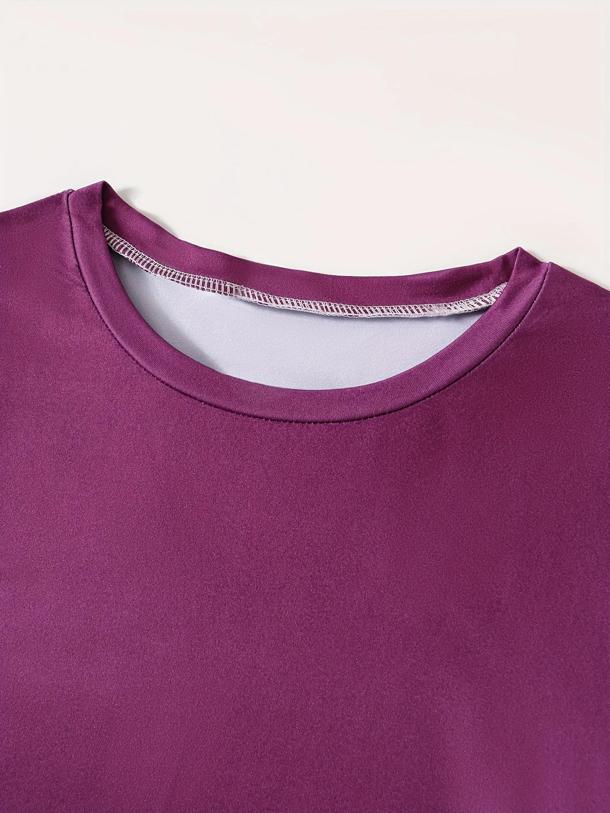 [Two-Piece Set] Gradient Color Crown Print Casual Autumn Winter Long Sleeve Round Neck Women's Pants Two-Piece Set