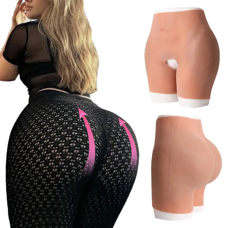 Africa Women Butt and Hips Lady Large Fesse En Silicone Butt Shaper Padded Silicone Panty Butt Lift