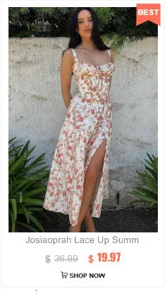 Josiaoprah Hollow Out Ruched Dress Women Solid Halter Sleeveless Mini Dress Women Summer Casual Pleated Streetwear Vestidos