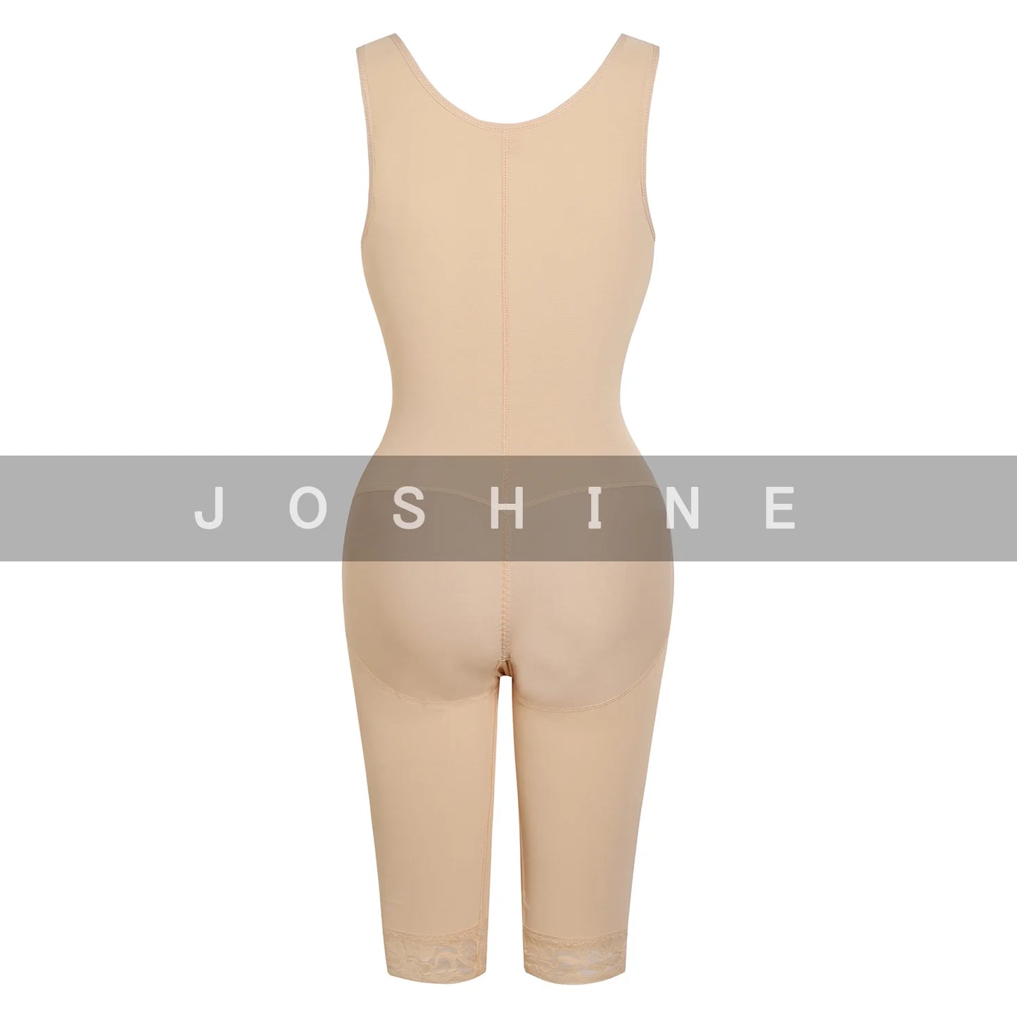 Women Bodyshaper Knee High Compression Girdle For Daily Or Postpartum Use Slimming Sheath Flat Belly